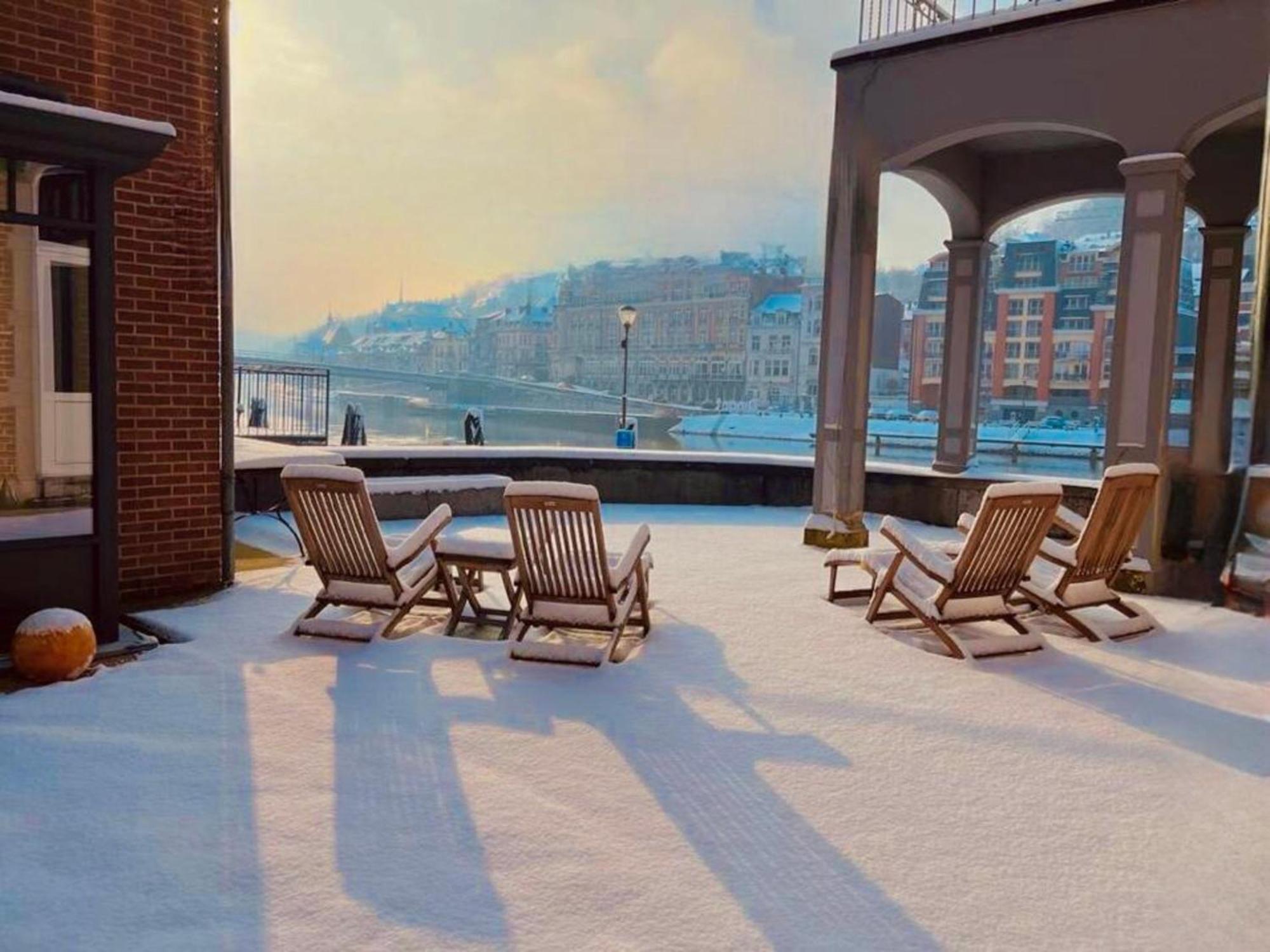Bed and Breakfast Les Terrasses De Sax Dinant Exterior foto